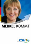 Merkel kommt.