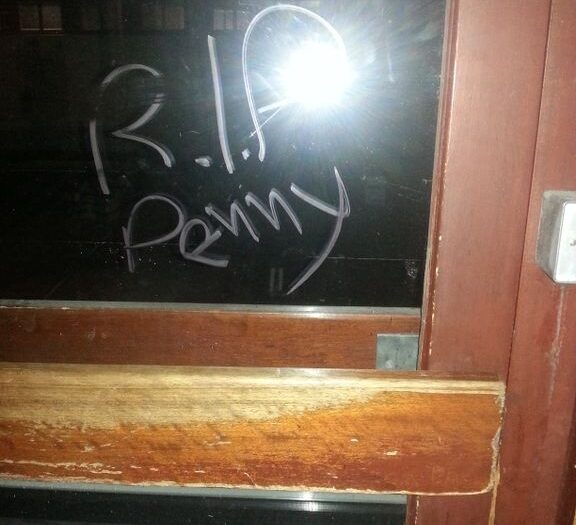 RIP Penny. Foto: Hufner