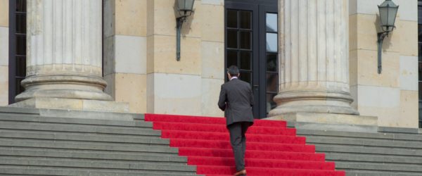 Auf der Treppe allein. Foto: Hufner