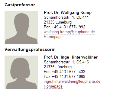 Professorin und Professor. Eine haarige Unterscheidung. Screenshot: Hufi