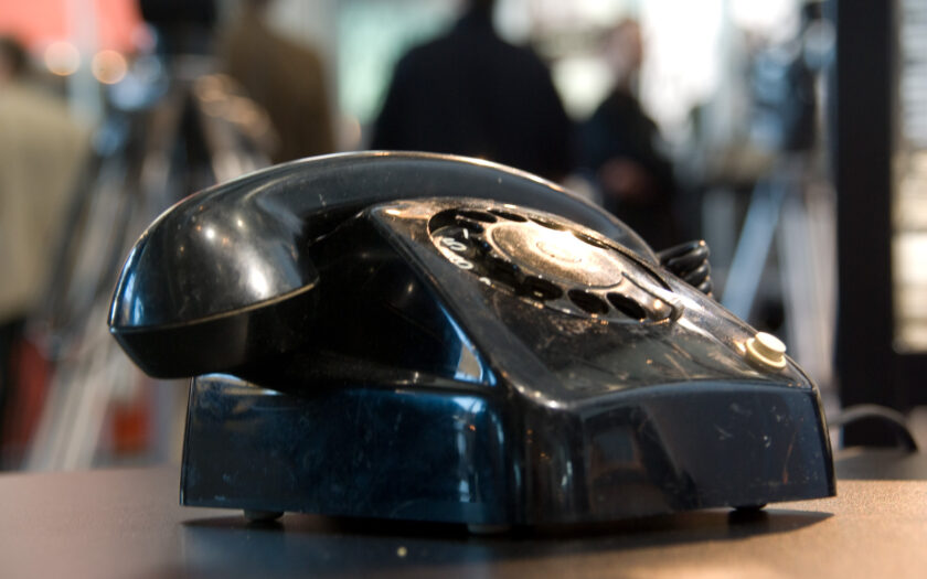 Das Telefon. Foto: Hufner