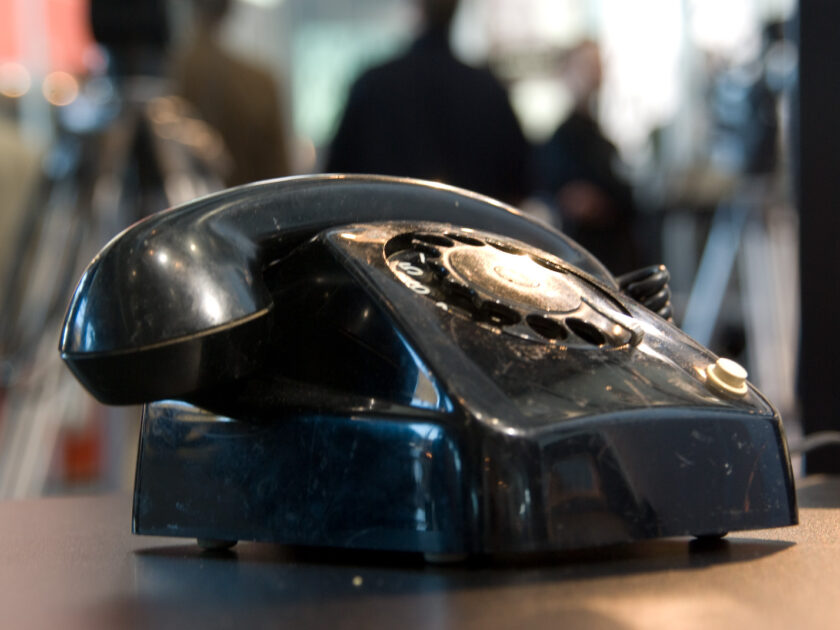 Das Telefon. Foto: Hufner