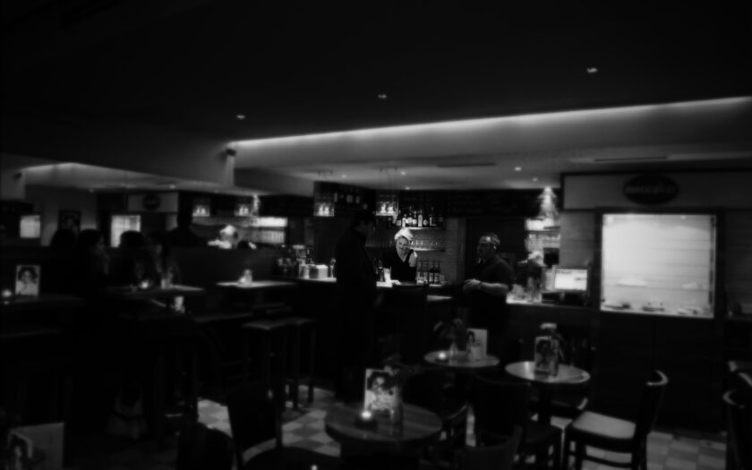 In der Bar zur Zukunft. Foto: Hufner