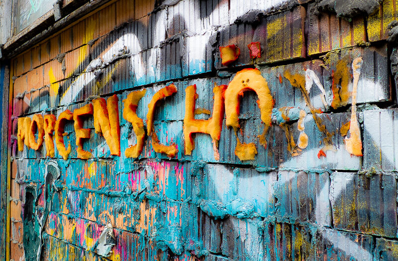 Kunst ist schön, kostet aber auch Arbeit irgendwie. Foto: Hufner