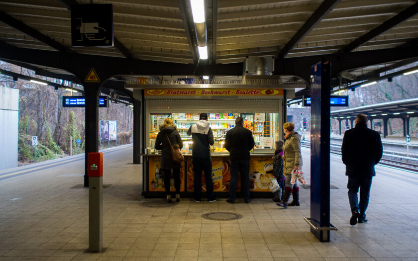 Glück am Kiosk. Foto: Hufner