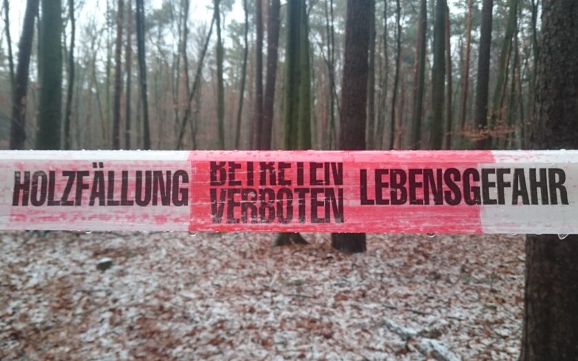 Lebensgefahr. Foto: Hufner