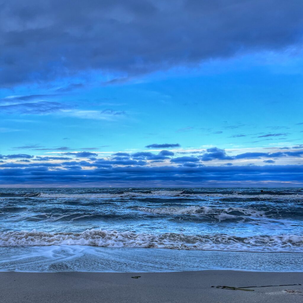 Zu viel blau. Foto: Hufner Zu viel blau. Foto: Hufner