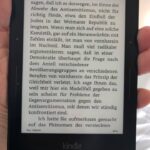 Adorno im Kindle. Foto: MH