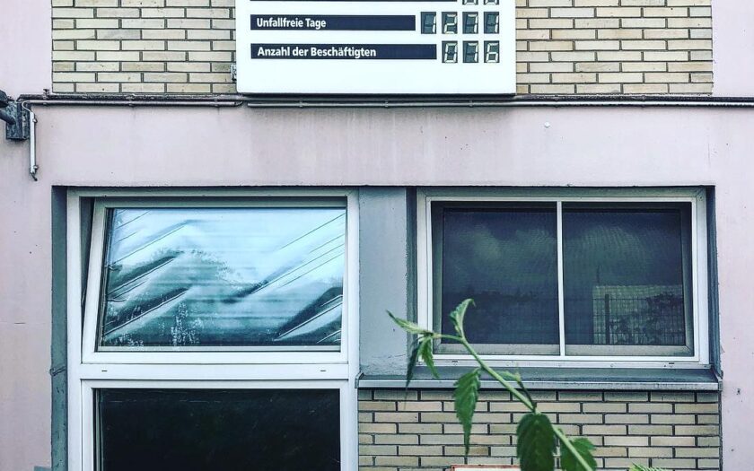 Auf dem Weg zur Sprinklerzentrale. MH