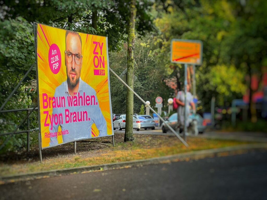 Braun wählen in der FDP Brandenburg. Foto: MH